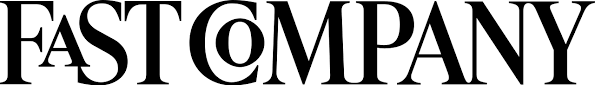 Fast Company logo in black serif typeface